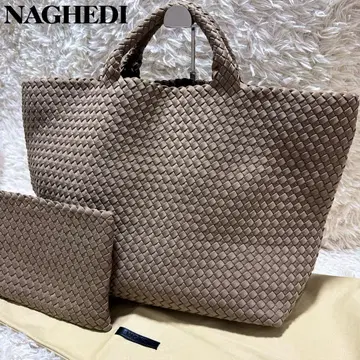 즉시 완판! 컨디션 최상 NAGHEDI 메쉬 토트백 ST BARTHS