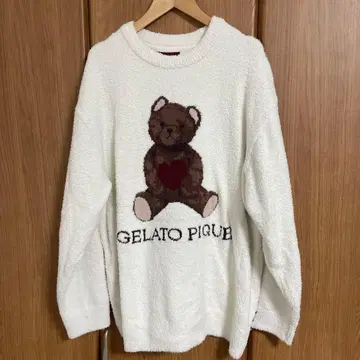 gelato pique 베비모코 하트 베어 풀오버 발렌타인