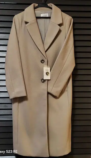 GLACIER 베이지 체스터 코트 택 포함 새상품