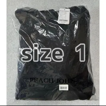 PEACH JOHN 피치 존 로고 후디 셋업 블랙 1