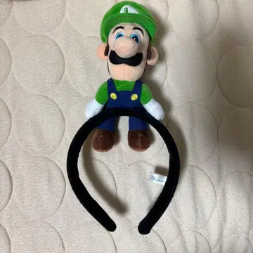루이지 봉제 인형 머리띠