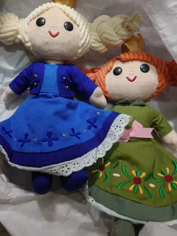 안나와 눈의 여왕 봉제 인형 판타지 스프링스