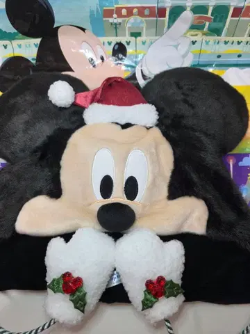 디즈니 팬캡 미키마우스 크리스마스 2025