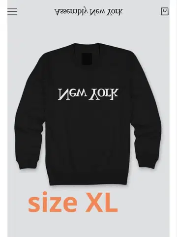 ASSEMBLY NEW YORK 맨투맨