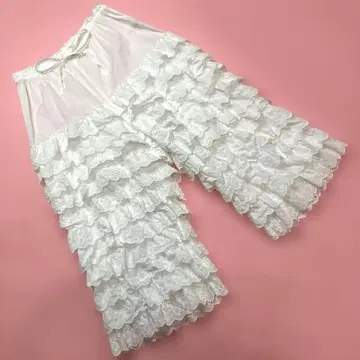 핑크하우스 화이트 레이스 단단 서랍