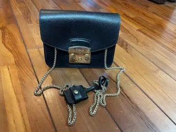 FURLA 훌라 메트로폴리스 숄더백 블랙