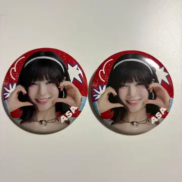 BABYMONSTER 아사 캔뱃지