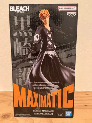미개봉 새상품 BLEACH MAXIMATIC 쿠로사키 이치고