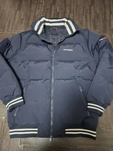 TOMMY HILFIGER 네이비 다운 자켓 S