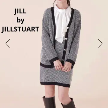 JILL by JILL STUART 롱 가디건 x 미니 스커트 셋업