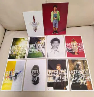 아라시 오노 사토시 프리스타일 FREESTYLE 2008 엽서