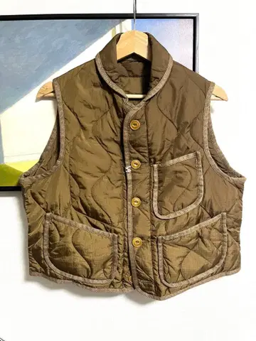 [ 미사용 새상품 ] 45R 퀼팅 베스트