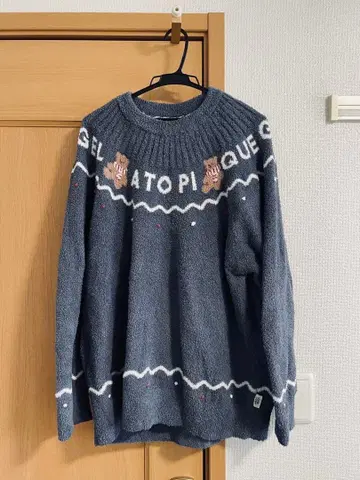 GELATO PIQUE HOMME 룸웨어 세트 L 사이즈 네이비