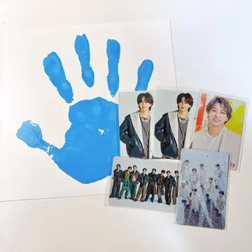 timelesz 테라니시 타쿠토 손 모양 트레이딩 카드