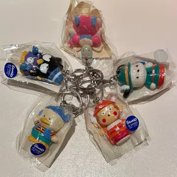 페쿠루 포차코 몬키치 바츠마루 마론 크림 소프트 키링