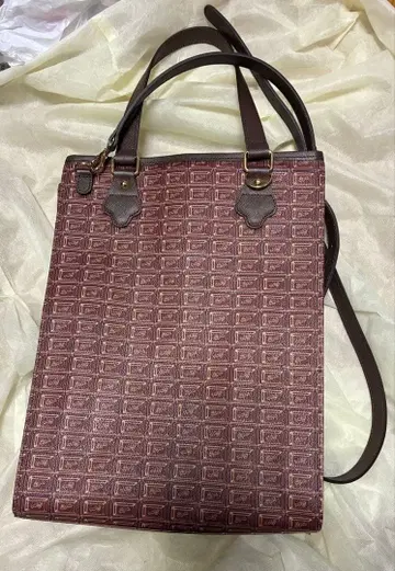 Q-pot 비터 초콜릿 스퀘어 토트백