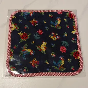 새상품 페이러 하이디 패턴 파이핑 손수건 깅엄 체크