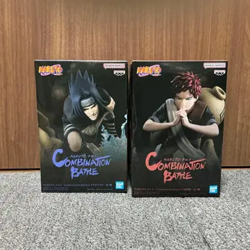 NARUTO 나루토 피규어 2체 세트 우치하 사스케, 가아라