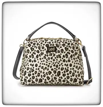 가격 인하 Lee 숄더백 레오파드 Lee 핸드백 2way 새상품