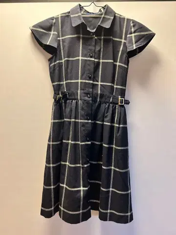 BLUE LABEL CRESTBRIDGE 체크 무늬 원피스 36