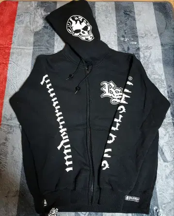 집업 후드티 ( RUDIES&SkullShit )