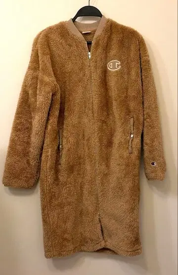 Champion 플리스 롱 자켓