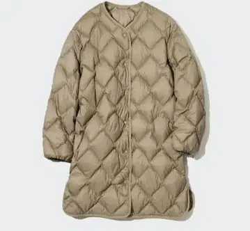 UNIQLO 울트라 라이트 다운 노카라 릴랙스 다운 코트