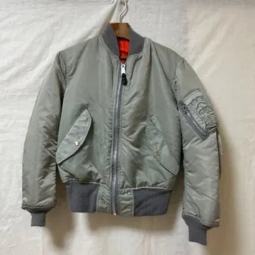 [ 90년대 미국제 ] 알파인더스트리 MA-1 그레이 XS