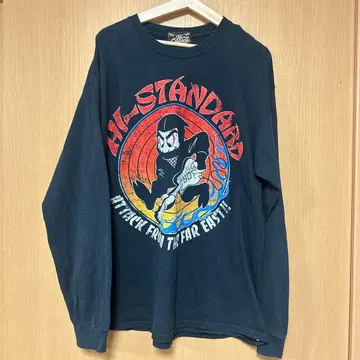 Hi-STANDARD(하이스타) 긴팔 T셔츠(롱티)