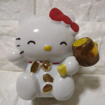 헬로키티 저금통 칠복키티 고양이 마네키네코 우치데노코즈치