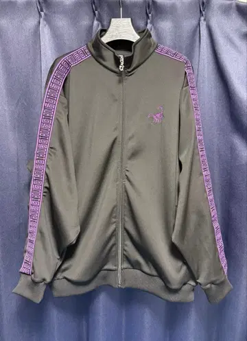 gibous logo jersey scorpion black purple