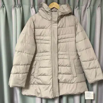 [ 새상품 ] 빅 사이즈 다운 코트 베이지 3L