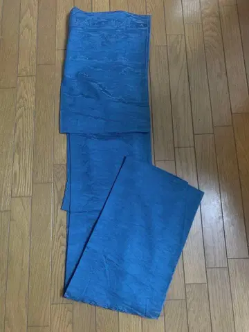 탁한 파랑 이로무지 문양 없는 풍경 무늬