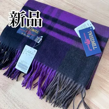 [ 새상품 ] relume [ TWEEDMILL/트위드밀 ] 체크 스톨