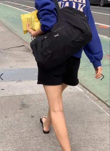 [새상품] 한국 브랜드 haag(헤이그) 더플백 BLACK 블랙