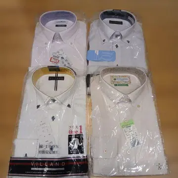 긴팔 와이셔츠 4세트