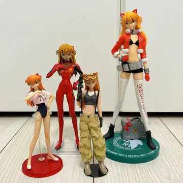 [ 에반게리온 ] 소류 아스카 랑그레이 피규어 4체