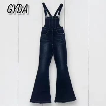 GYDA 플레어 데님 살로펫 오버롤