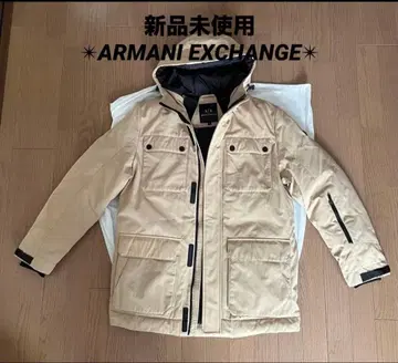 ARMANI EXCHANGE 베이지 다운 자켓 미사용 새상품