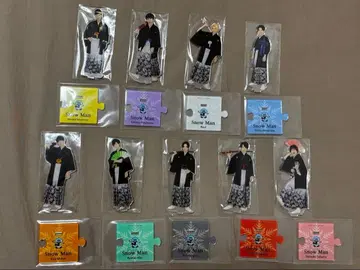 Snow Man 아크릴 스탠드 전원