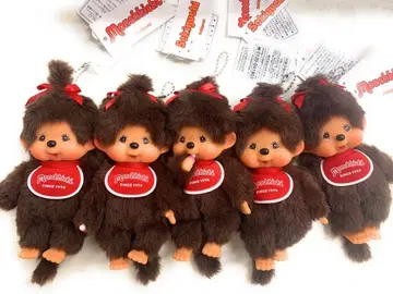 몬치치 볼체인 마스코트 봉제 인형 여아 5개
