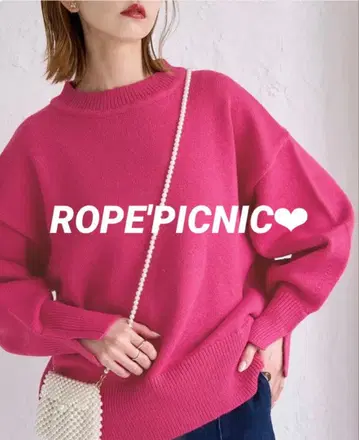 ROPE' PICNIC 핑크 니트 긴팔
