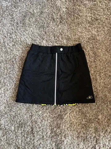 뉴발란스 여성용 골프 스커트 가을/겨울 레오파드 무늬