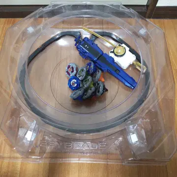 베이블레이드 X 세트 판매 베이로더 포함 시계 부품 9개