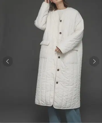 어반 리서치 라이너 포함 퀼팅 롱 코트 몬스터 코트