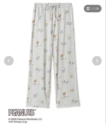 gelato pique 새상품 스누피 콜라보 팬츠