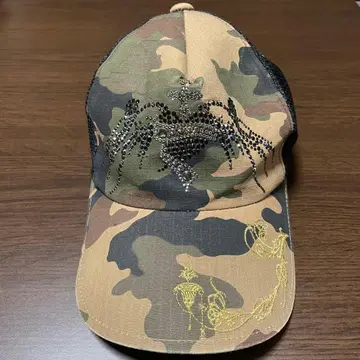 쿄지 마루야마 카모플라쥬 스와로브스키 캡