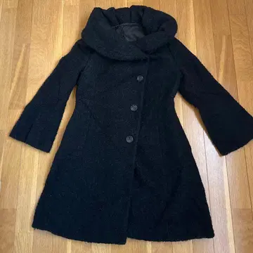 TABASA 타바사 부클레 코트 블랙