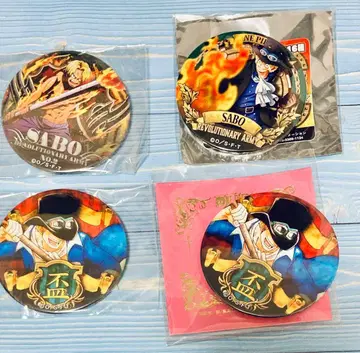 ONE PIECE 원피스 야라이 캔뱃지 POWER 사보 pink gold