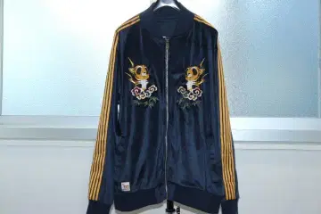 PANDIESTA 팬디에스타 타이거 팬더 벨로아 저지 블루종